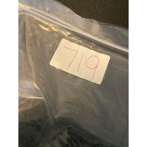 Vintage Helene Blake Sequin Wrap Evening Blouse Women 6 Lace Sleeve V Neck Black - Picture 14 of 15